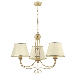 Hängelampen|Kronleuchter*Jupiter Kronleuchter Ø67cm Shabby Gold 3xE27 Hängelampe