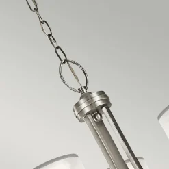 Moderne Lampen|Glaslampen*Elstead Kronleuchter groß mit Schirm Modern CANELADO