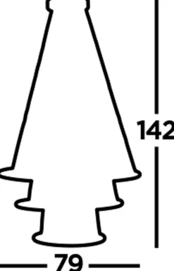 Searchlight Kronleuchter LED Schwarz Weiß 3000 K 7195 lm Ø 79 cm< Hängelampen|Led Lampen