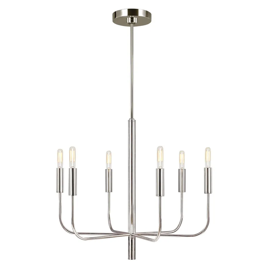 Elstead Kronleuchter Metall E14 61 cm breit höhenverstellbar< Wohnzimmerlampen|Esszimmer Lampen