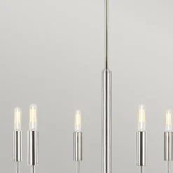 Elstead Kronleuchter Metall E14 61 cm breit höhenverstellbar< Wohnzimmerlampen|Esszimmer Lampen