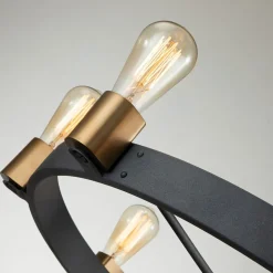 Elstead Kronleuchter Metall E27 D: 82,9 cm H: max. 122,5 cm< Hängelampen|Schlafzimmer Lampen