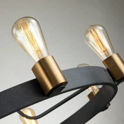 Elstead Kronleuchter Metall E27 D: 82,9 cm H: max. 122,5 cm< Hängelampen|Schlafzimmer Lampen