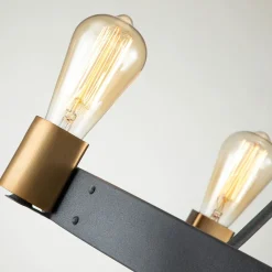 Hängelampen|Schlafzimmer Lampen*Elstead Kronleuchter Metall E27 rund Ø 54,9 cm in Zink Messing antik