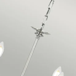 Kristalllampen|Kronleuchter*Elstead Kronleuchter Metall Kristall 6-armig CANDELA 6