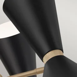 Elstead Kronleuchter Metall verstellbar B: 78 cm 6x E27 Modern< Hängelampen|Wohnzimmerlampen