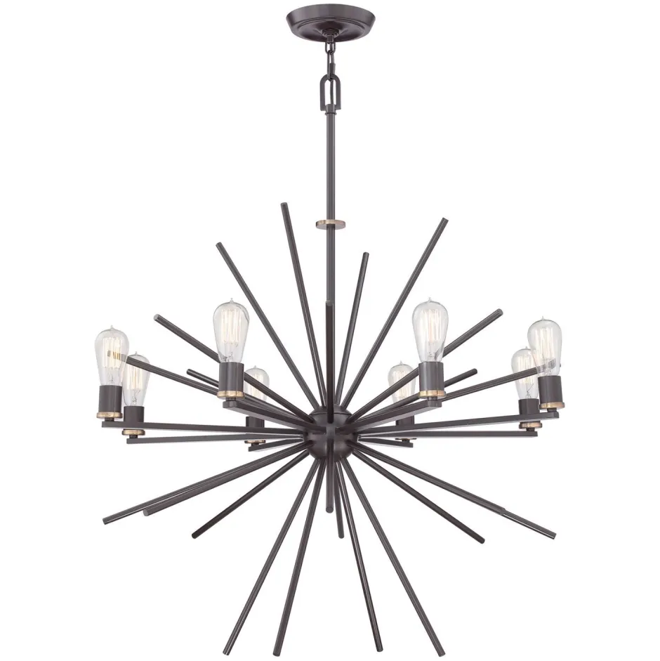 Elstead Kronleuchter NELI in Bronze Antik Ø86cm Lampe< Hängelampen|Moderne Lampen