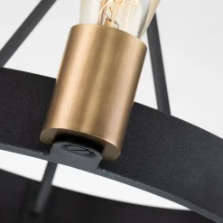 Elstead Kronleuchter rund D: 42,2 cm H: max. 117,5 cm Metall 3x E27< Hängelampen|Schlafzimmer Lampen