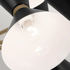 Hängelampen|Wohnzimmerlampen*Elstead Kronleuchter verstellbar B: 98,4 cm 12x Metall E27 Modern