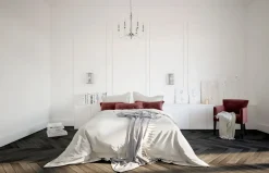 Nowodvorski Kronleuchter verstellbar bis 1,59 m 6-flammig E14 Chrom< Hängelampen|Bürolampen