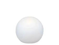 Newgarden Kugelleuchte Garten Kabel Stecker Weiß IP65 E27 LED Ø50cm< Kugellampen|Wegeleuchten