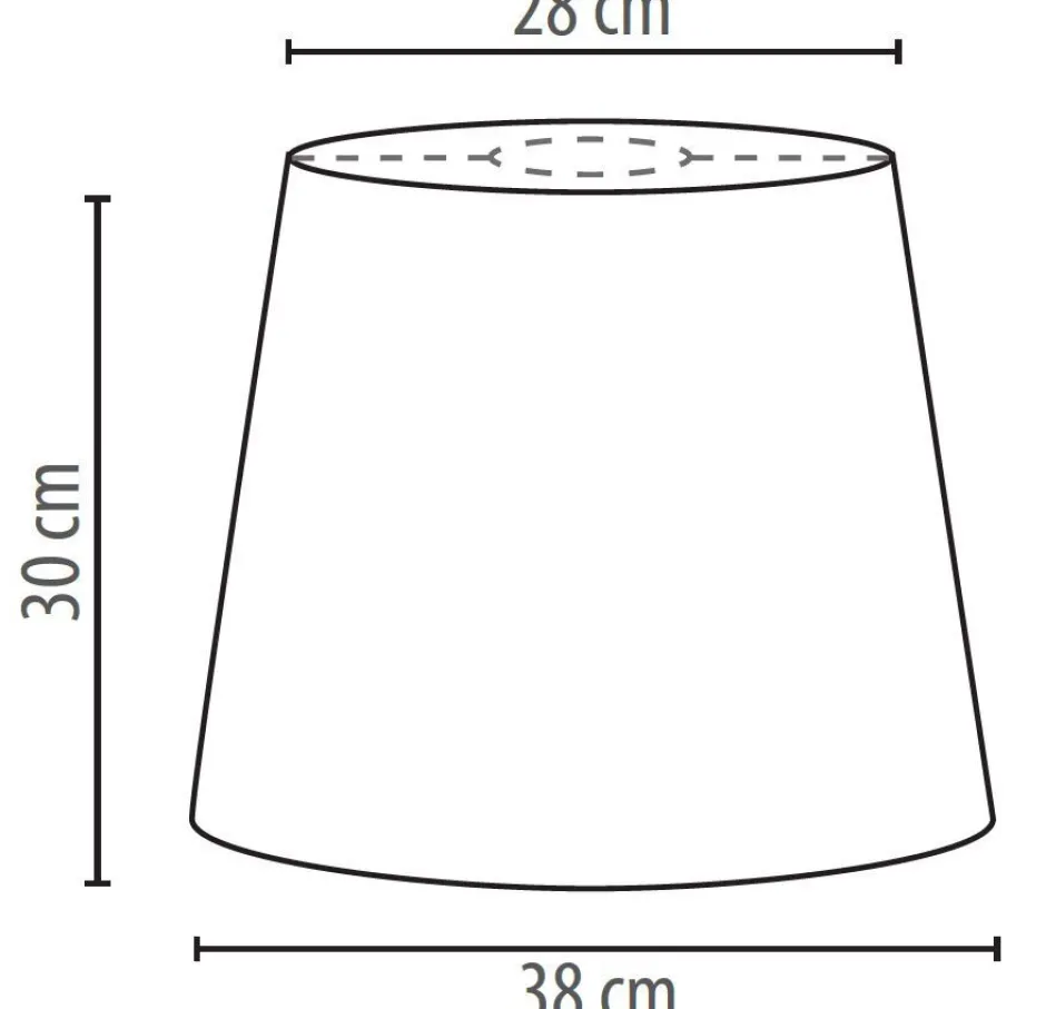 Duolla Lampenschirm Grau Pendelleuchte E27 Stoff WILLOW< Lampenschirme