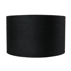 Searchlight Lampenschirm Hängelampe Schwarz Gold Ø 40 cm Stoff Modern< Lampenschirme|Stofflampen