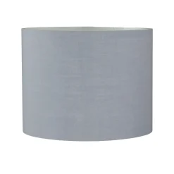 Easylight Lampenschirm mit Klettverschluss Stoff Grau für E27 E14< Lampenschirme