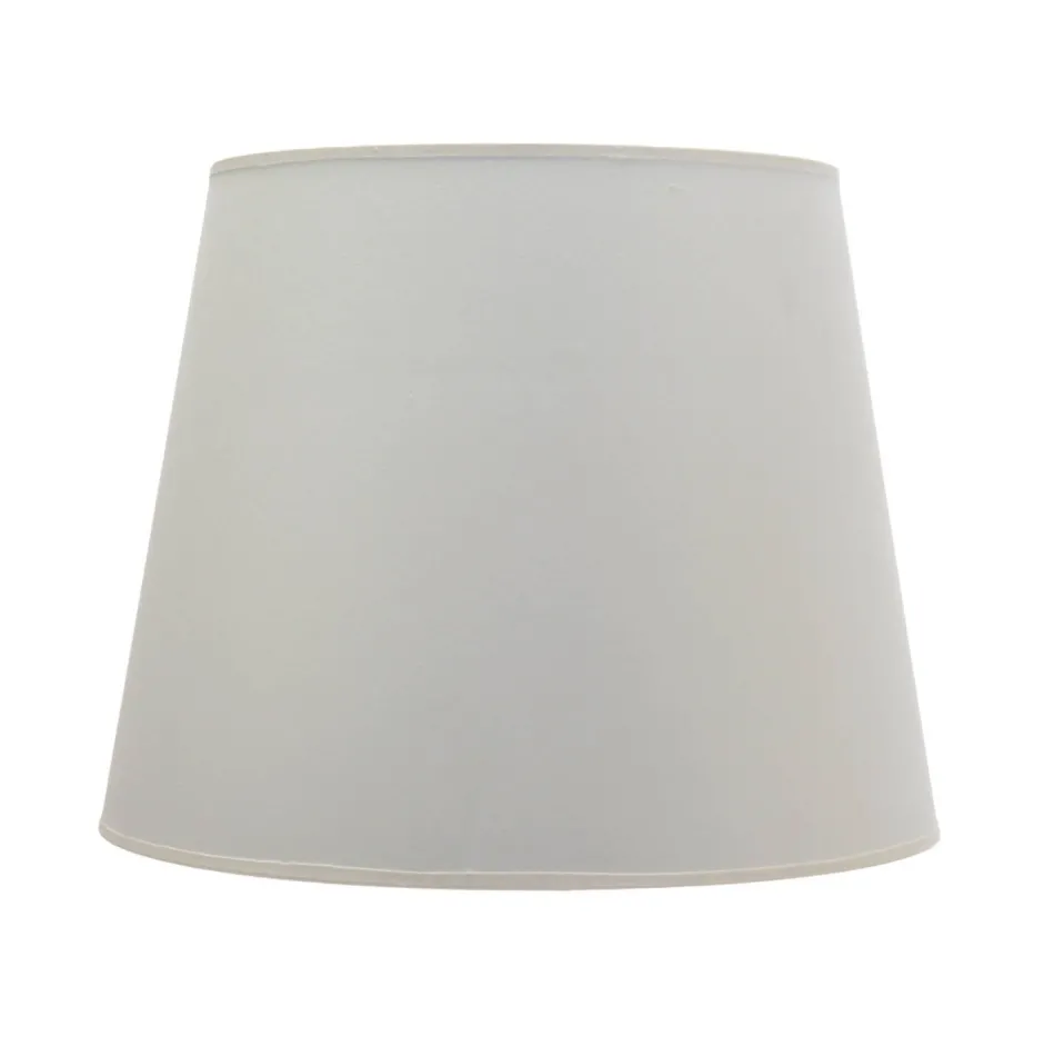 Lampenschirme*Duolla Lampenschirm Weiß Stoff für Stehlampe E27