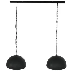 Hängelampen|Bürolampen*Steinhauer Lange Hängelampe Metall in Schwarz Gold 140 cm E27