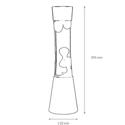 Retro Lampen|Lavalampen*Easylight Lavalampe 