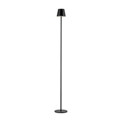 Just Light LED Akku Stehlampe Schwarz IP54 125 cm Touch Dimmen 2 W< Stehlampen|Led Lampen