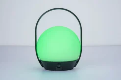Led Außenleuchten|Moderne Außenleuchten*Eco-Light LED Akku Tischlampe Außen Bluetooth RGB 22,3 cm IP54