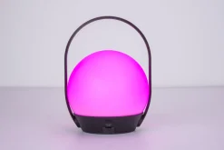 Led Außenleuchten|Moderne Außenleuchten*Eco-Light LED Akku Tischlampe Außen Bluetooth RGB 22,3 cm IP54