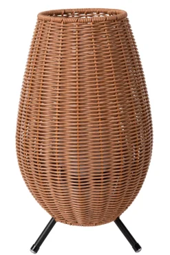 Led Außenleuchten|Moderne Außenleuchten* LED Akku Tischlampe dimmbar Natur IP44 36 cm 3000 K