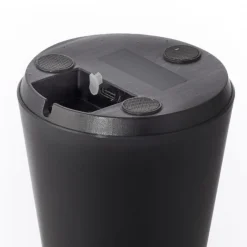 Schlafzimmer Lampen|Tischlampen*Just Light LED Akku Tischlampe dimmbar Touch IP54 Schwarz 28,9 cm