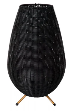 LED Akku Tischlampe dimmbar Schwarz IP44 50 cm 3000 K< Led Außenleuchten|Moderne Außenleuchten