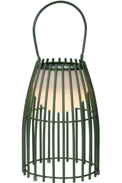 Led Außenleuchten|Moderne Außenleuchten* LED Akku Tischlampe dimmbar Grün IP44 40 cm Terrasse