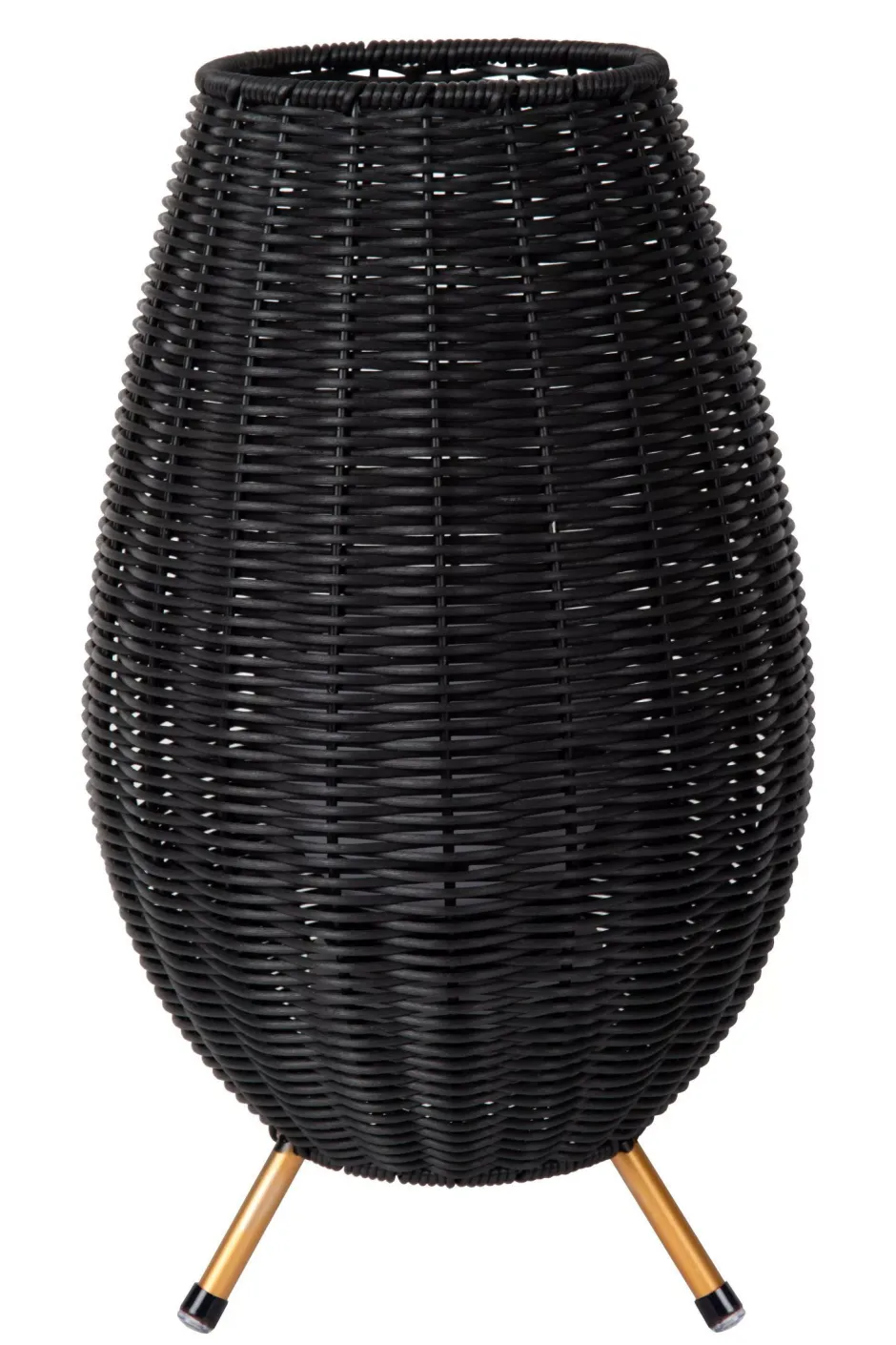 LED Akku Tischlampe dimmbar Schwarz IP44 36 cm Terrasse< Led Außenleuchten|Moderne Außenleuchten