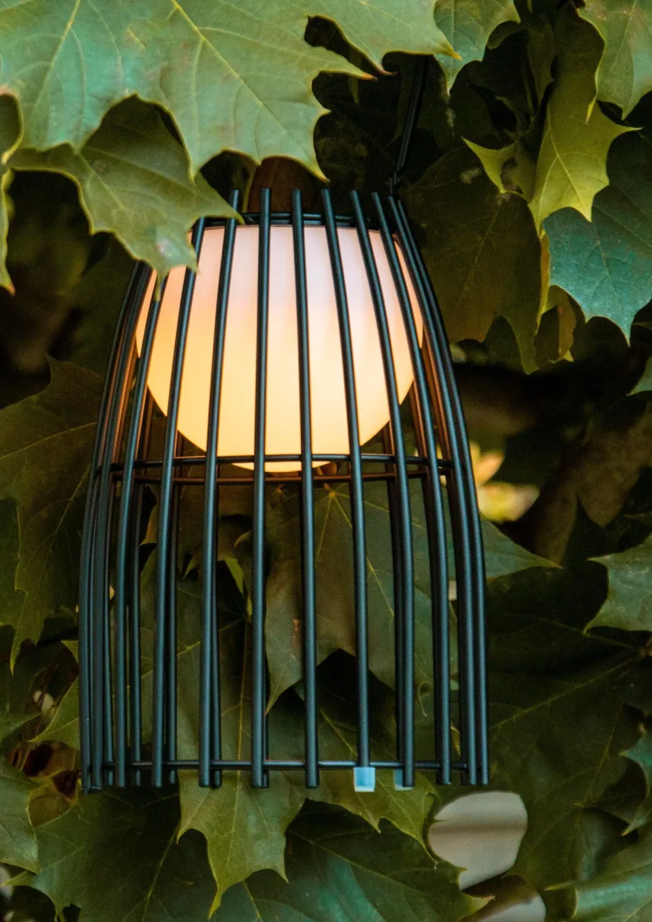 LED Akku Tischlampe dimmbar Schwarz IP44 40 cm Terrasse< Led Außenleuchten|Moderne Außenleuchten