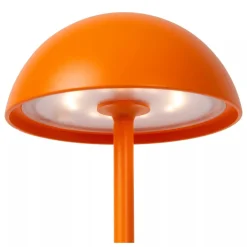 Led Außenleuchten|Moderne Außenleuchten* LED Akku Tischlampe Orange 32 cm 3000 K IP54 7h dimmbar