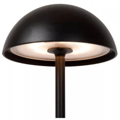 LED Akku Tischlampe Schwarz 32 cm 3000 K IP54 dimmbar< Led Außenleuchten|Moderne Außenleuchten