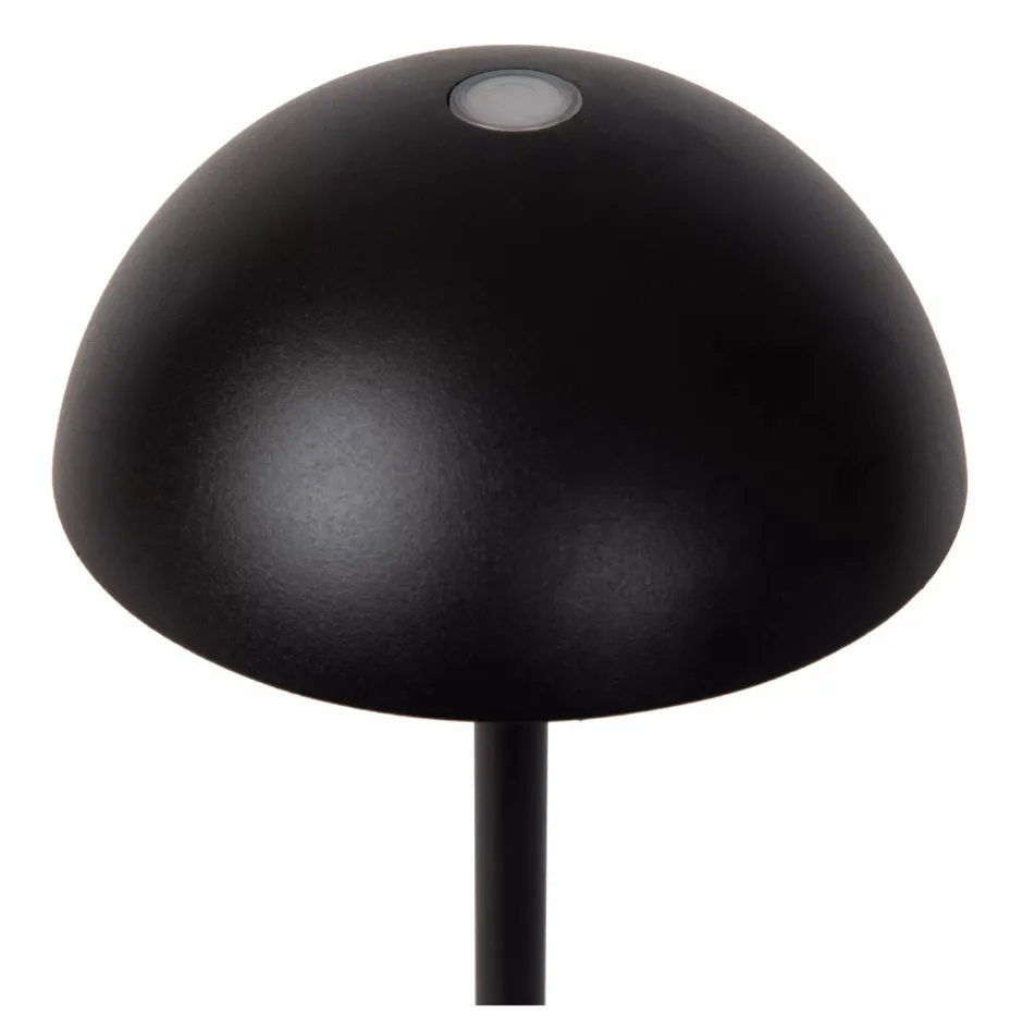 LED Akku Tischlampe Schwarz 32 cm 3000 K IP54 dimmbar< Led Außenleuchten|Moderne Außenleuchten