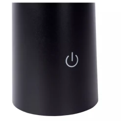 Led Außenleuchten|Moderne Außenleuchten* LED Akku Tischlampe Schwarz 21,3 cm IP44 5h dimmbar