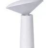 LED Akku Tischlampe Weiß 21,3 cm IP44 5h dimmbar< Led Außenleuchten|Moderne Außenleuchten