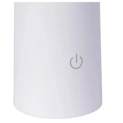 LED Akku Tischlampe Weiß 21,3 cm IP44 5h dimmbar< Led Außenleuchten|Moderne Außenleuchten