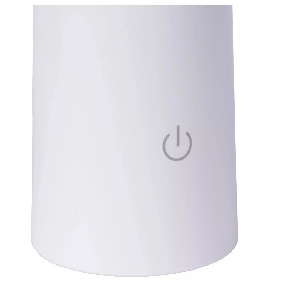 LED Akku Tischlampe Weiß 21,3 cm IP44 5h dimmbar< Led Außenleuchten|Moderne Außenleuchten