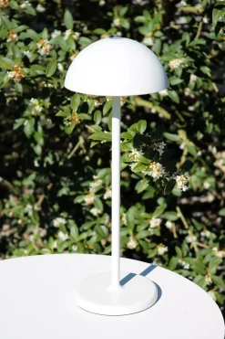 Led Außenleuchten|Moderne Außenleuchten* LED Akku Tischlampe Weiß 32 cm 3000 K IP54 7h dimmbar