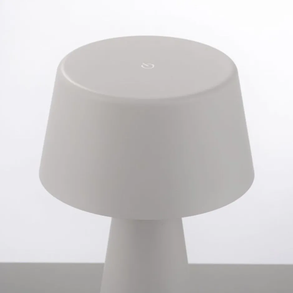 Just Light LED Akku Tischleuchte dimmbar Touch IP54 Weiß 28,9 cm< Led Lampen|Schlafzimmer Lampen