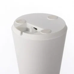 Just Light LED Akku Tischleuchte dimmbar Touch IP54 Weiß 28,9 cm< Led Lampen|Schlafzimmer Lampen