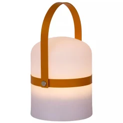 LED Akku Tischleuchte dimmbar Braun IP44 18,5 cm 3000 K< Led Außenleuchten|Moderne Außenleuchten