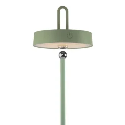 Just Light LED Akku Tischleuchte Grün Dimmer Touch IP44 47,2 cm< Schlafzimmer Lampen|Tischlampen