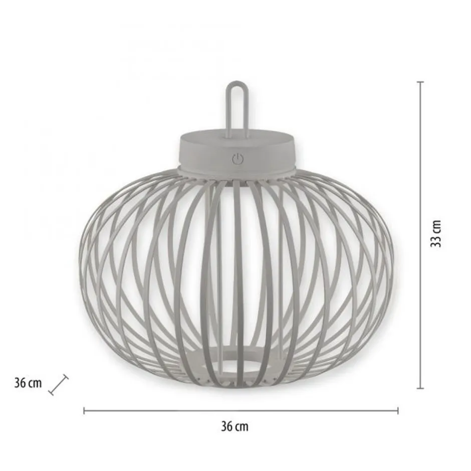 Schlafzimmer Lampen|Metall Lampen*Just Light LED Akku Tischleuchte IP44 Schwarz dimmbar Touch 33 cm