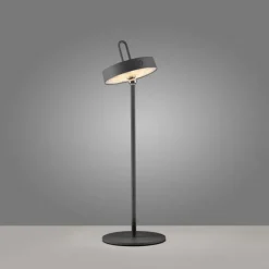Just Light LED Akku Tischleuchte Schwarz Dimmer Touch IP44 47,2 cm< Schlafzimmer Lampen|Tischlampen
