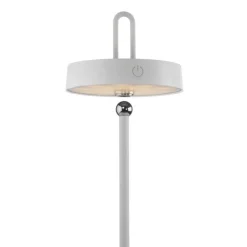 Schlafzimmer Lampen|Tischlampen*Just Light LED Akku Tischleuchte Weiß Dimmer Touch IP44 47,2 cm