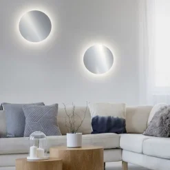 Flurlampen|Wohnzimmerlampen*Paul Neuhaus LED Akku Wandlampe dimmbar Fernbedienung 1 W in Chrom