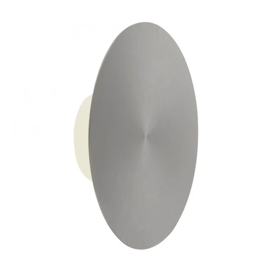 Flurlampen|Wohnzimmerlampen*Paul Neuhaus LED Akku Wandlampe Grau Ø25 cm dimmbar Fernbedienung