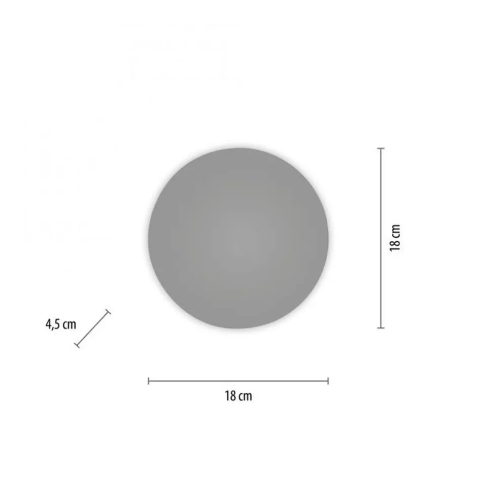 Flurlampen|Wohnzimmerlampen*Paul Neuhaus LED Akku Wandlampe Grau dimmbar Fernbedienung Timer 1 W