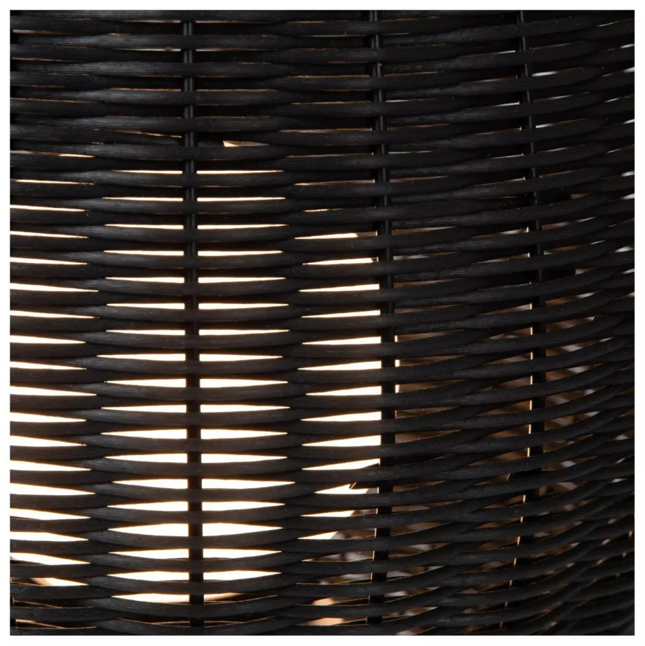 Wegeleuchten|Led Außenleuchten* LED Akku Wegeleuchte dimmbar Schwarz IP44 79 cm 3000 K