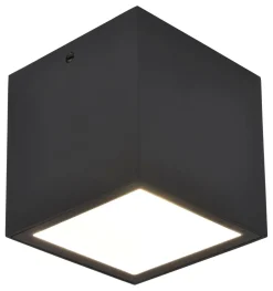 Eco-Light LED Außenlampe Aluminium Anthrazit 3000 K IP54 B:8,5 cm< Metall Lampen|Led Außenleuchten